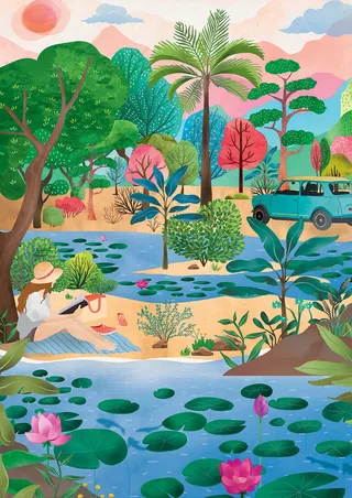 Puzzle Du Temps Pour Moi - 1000 pièces from Pieces & Peace – box 1 of 2