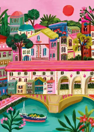 Puzzle Florence - 1000 pièces from Pieces & Peace – box 1 of 2