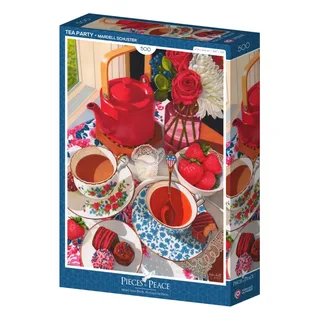 Puzzle Goûter - 500 à 999 pièces van Pieces & Peace – doos 2 van 2