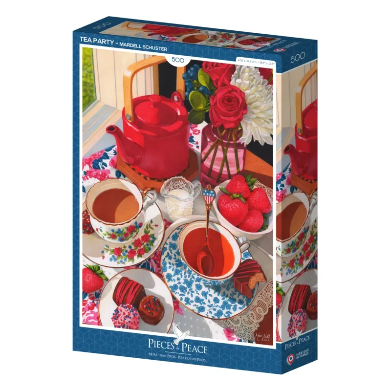 Puzzle Goûter - 500 à 999 pièces van Pieces & Peace – doos 2 van 2