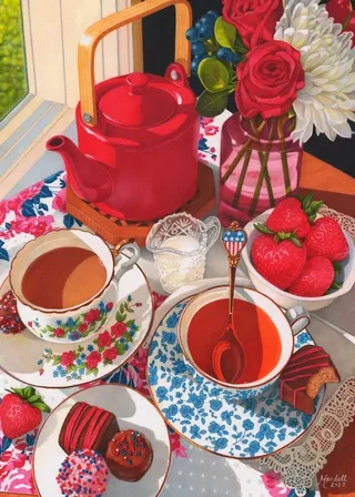 Puzzle Goûter - 500 à 999 pièces van Pieces & Peace – doos 1 van 2