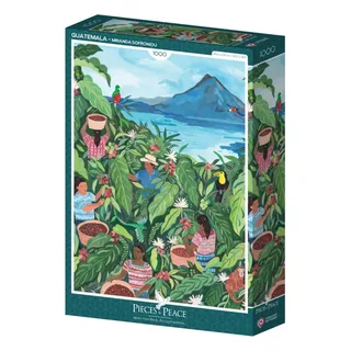 Puzzle Guatemala - 1000 pièces from Pieces & Peace – box 2 of 2