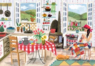 Puzzle Honeybea - 1000 pièces van Pieces & Peace – doos 1 van 2