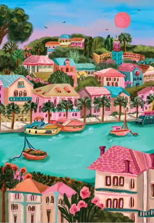 Puzzle Hvar - 1000 pièces de Pieces & Peace – boîte