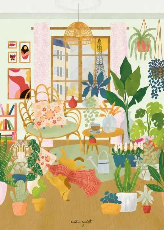 Puzzle Intérieur Cosy - 500 à 999 pièces de Pieces & Peace – boîte