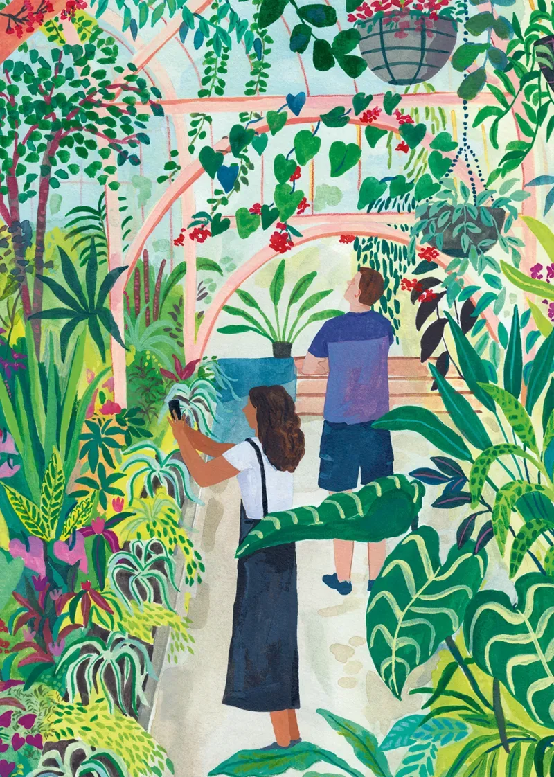 Puzzle Jardin Botanique - 1500 pièces de Pieces & Peace – boîte