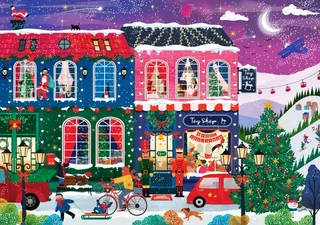 Puzzle Joyeux Noël - 2000 pièces from Pieces & Peace – box 1 of 2