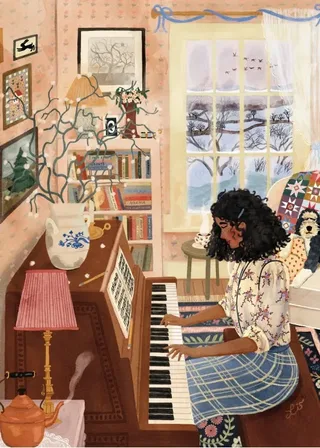 Puzzle La Pianiste - 500 à 999 pièces de Pieces & Peace – boîte 1 sur 2