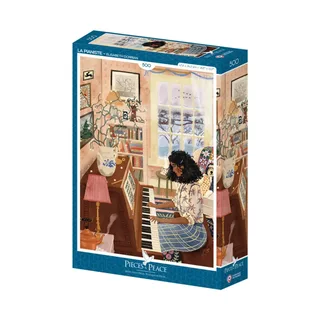 Puzzle La Pianiste - 500 à 999 pièces de Pieces & Peace – boîte 2 sur 2