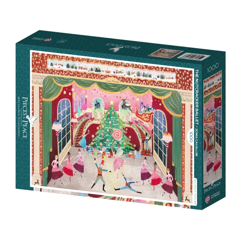 Puzzle Le Ballet de Casse-Noisette - 1000 pièces van Pieces & Peace – doos 2 van 2