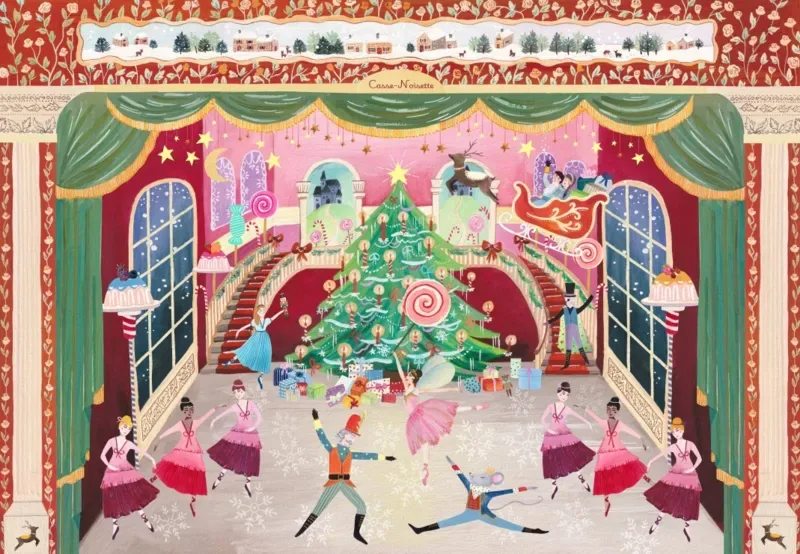 Puzzle Le Ballet de Casse-Noisette - 1000 pièces van Pieces & Peace – doos 1 van 2