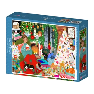 Puzzle Le Coin de Noël - 1500 pièces from Pieces & Peace – box 2 of 2