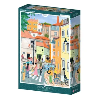 Puzzle Lisbonne - 1000 pièces from Pieces & Peace – box 2 of 2