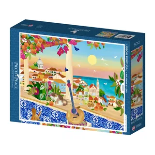 Puzzle Lisbonne, Portugal - 500 à 999 pièces de Pieces & Peace – boîte 2 sur 2