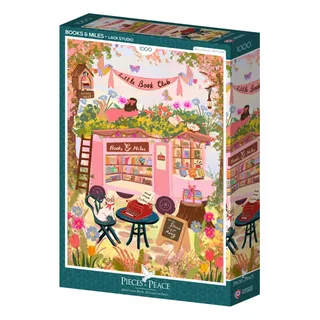 Puzzle Livres Itinérants von Pieces & Peace – Schachtel 2 von 2
