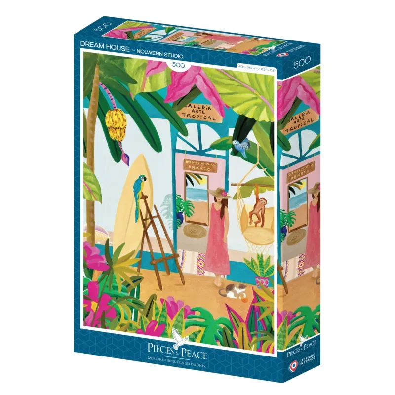 Puzzle Maison de Rêve - 500 à 999 pièces van Pieces & Peace – doos 2 van 2