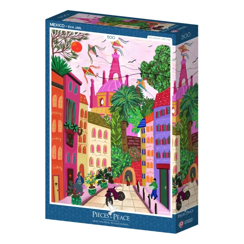 Puzzle Mexico - 500 à 999 pièces from Pieces & Peace – box 2 of 2