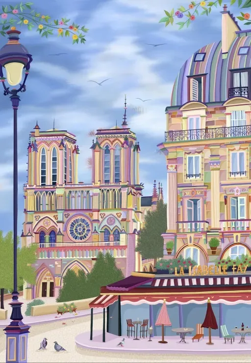Puzzle Notre Dame de Pieces & Peace – boîte 1 sur 2