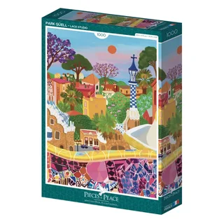 Puzzle Parc Güell - 1000 pièces from Pieces & Peace – box 2 of 2