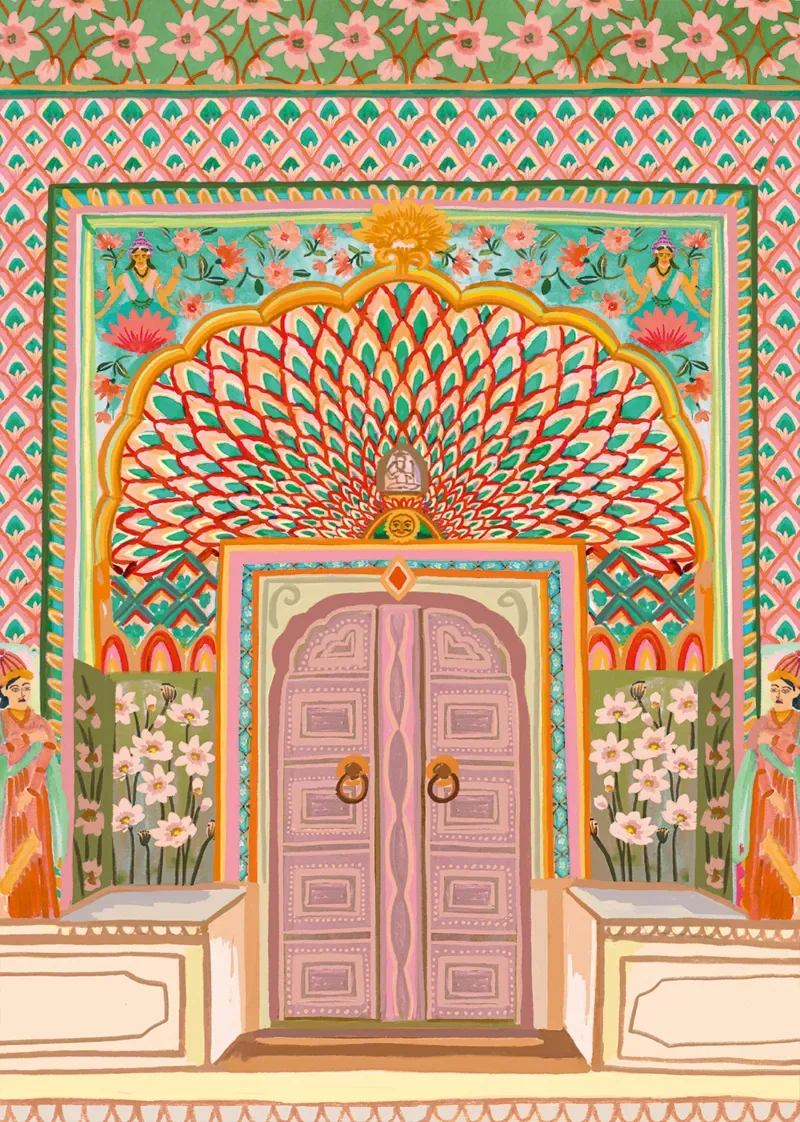 Puzzle Porte du Lotus - 500 à 999 pièces de Pieces & Peace – boîte