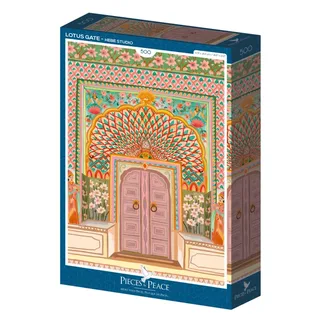 Puzzle Porte du Lotus - 500 à 999 pièces von Pieces & Peace – Schachtel 2 von 2