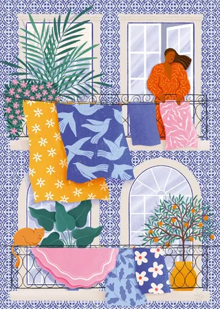 Puzzle Porto - 1500 pièces van Pieces & Peace – doos 1 van 2