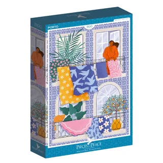 Puzzle Porto - 1500 pièces van Pieces & Peace – doos 2 van 2