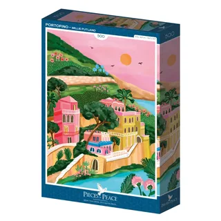 Puzzle Portofino - 500 à 999 pièces von Pieces & Peace – Schachtel 2 von 2