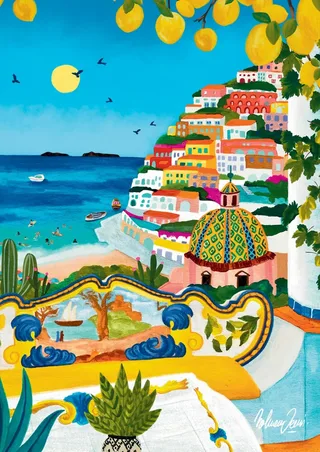 Puzzle Positano - 1000 pièces from Pieces & Peace – box 1 of 2