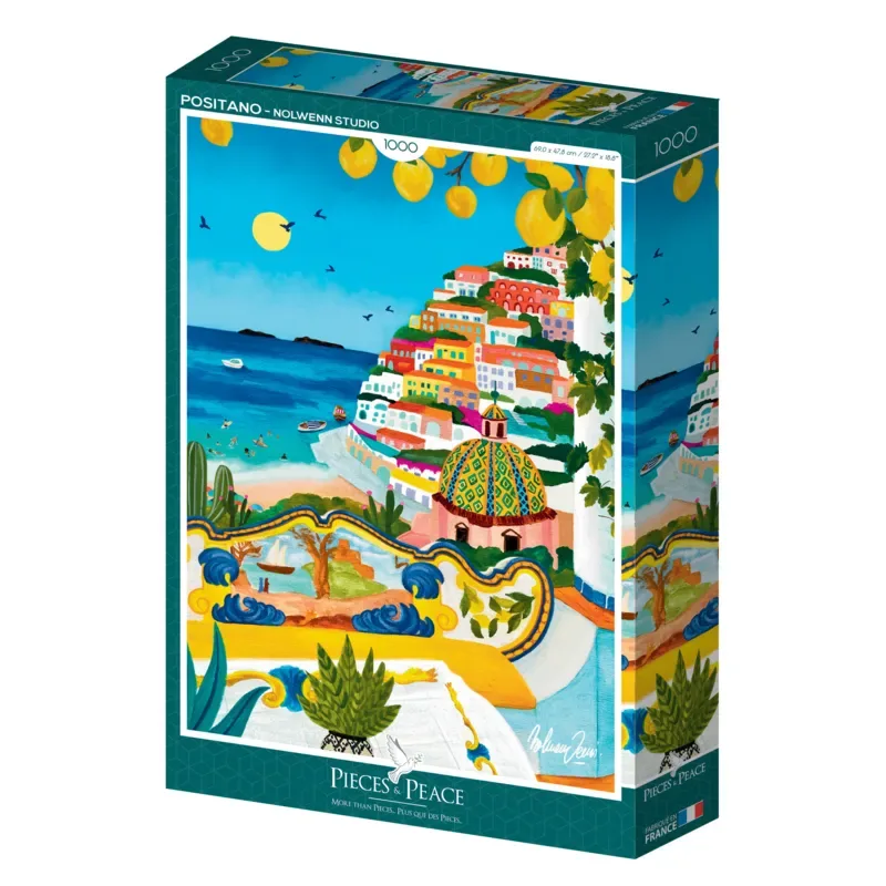 Puzzle Positano - 1000 pièces from Pieces & Peace – box 2 of 2