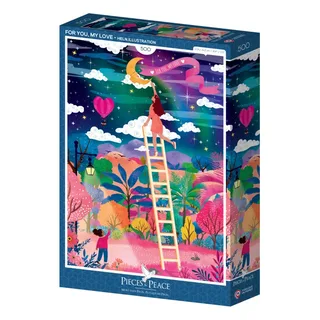 Puzzle Pour toi, mon Amour - 500 à 999 pièces van Pieces & Peace – doos 2 van 2