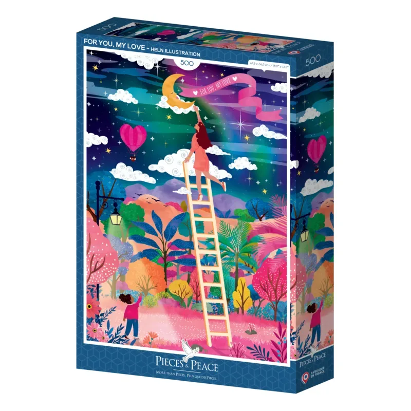 Puzzle Pour toi, mon Amour - 500 à 999 pièces van Pieces & Peace – doos 2 van 2