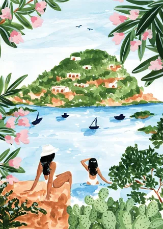 Puzzle Quelque Part en Italie - 1000 pièces de Pieces & Peace – boîte 1 sur 2
