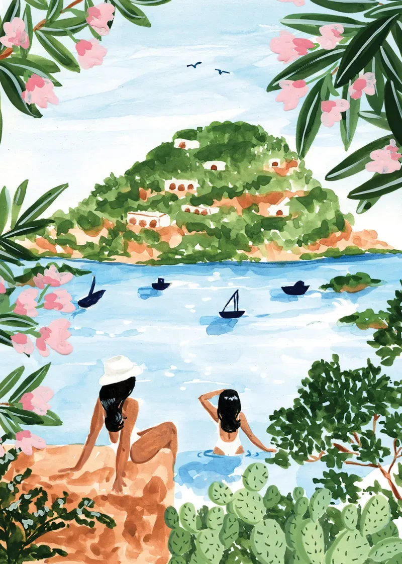 Puzzle Quelque Part en Italie - 1000 pièces de Pieces & Peace – boîte 1 sur 2