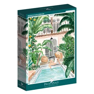 Puzzle Rêve Marocain - 1000 pièces van Pieces & Peace – doos 2 van 2