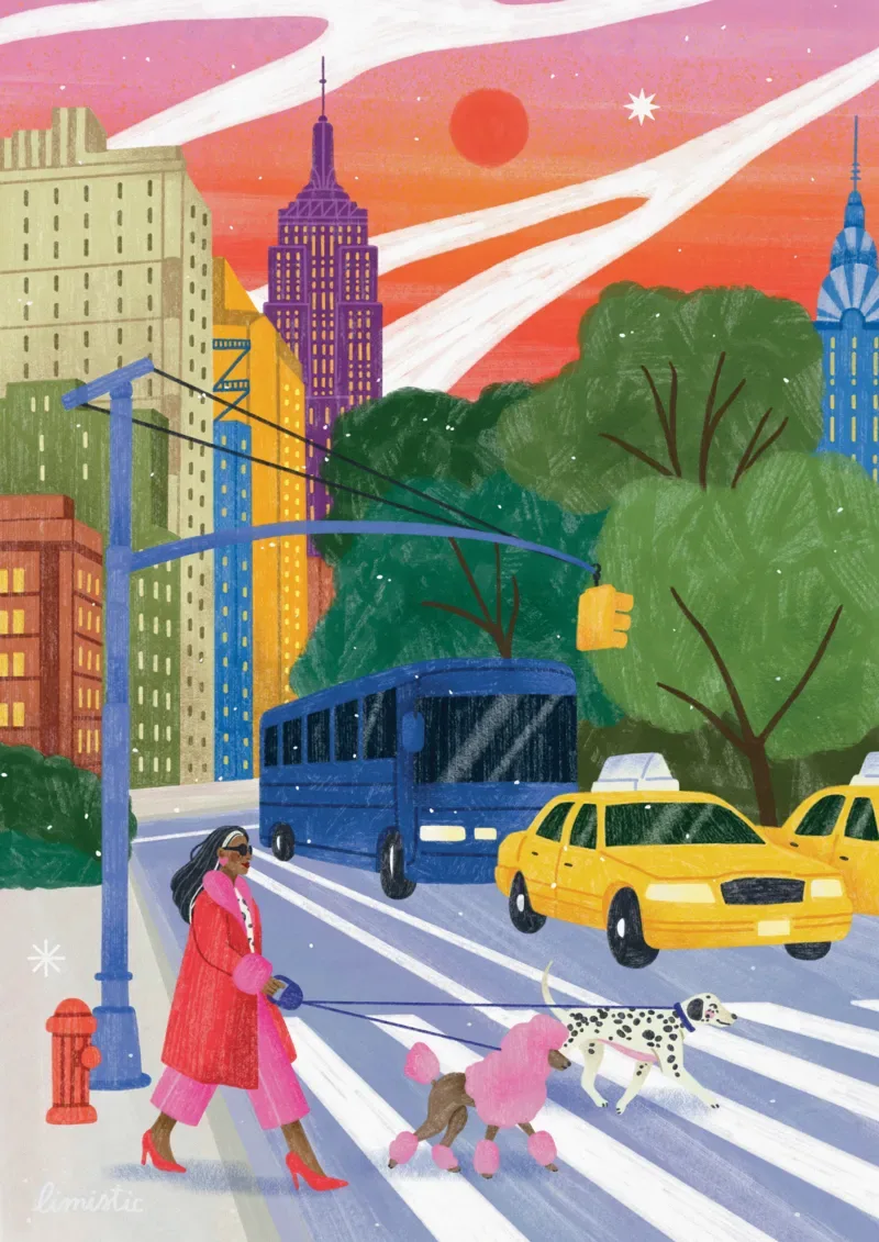 Puzzle Se Promener à New York - 500 à 999 pièces de Pieces & Peace – boîte 1 sur 2