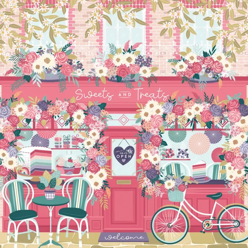 Puzzle Sweets & Treats - 1000 pièces de Pieces & Peace – boîte