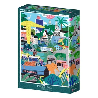 Puzzle Ville de Nantes - 1000 pièces from Pieces & Peace – box 2 of 2