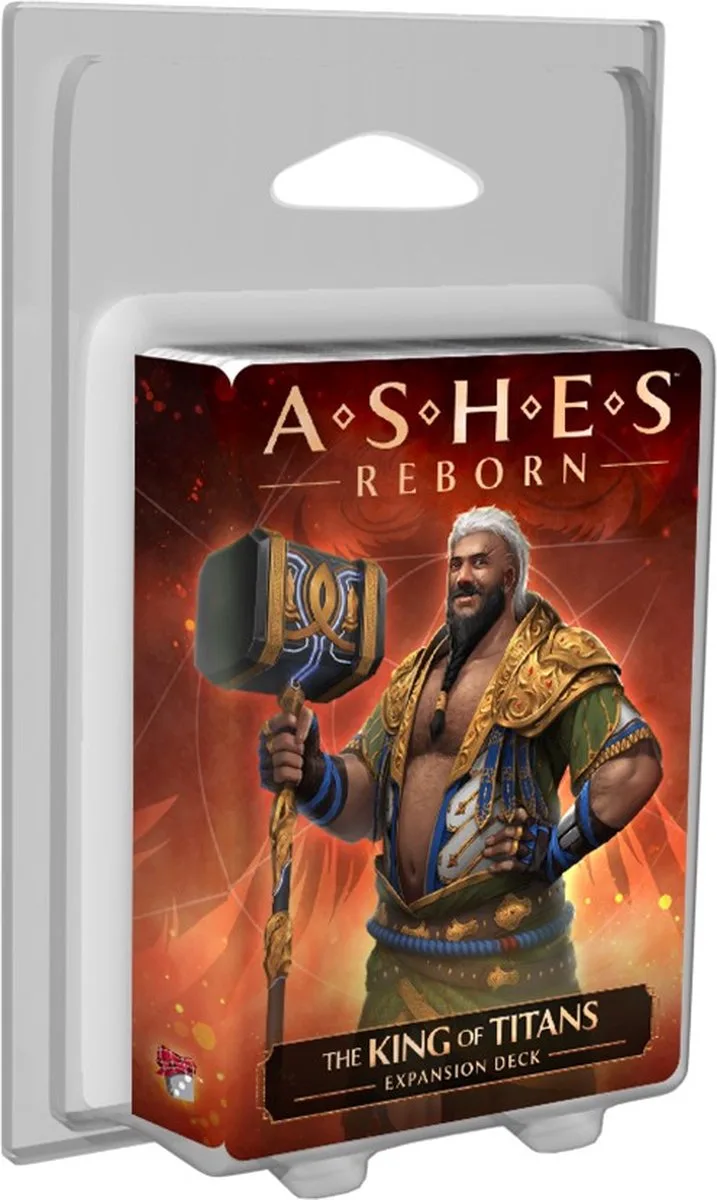 Ashes Reborn: The King of Titans Expansion - Kaartspel - Engelstalig - Uitbreiding from Plaid Hat Games – box