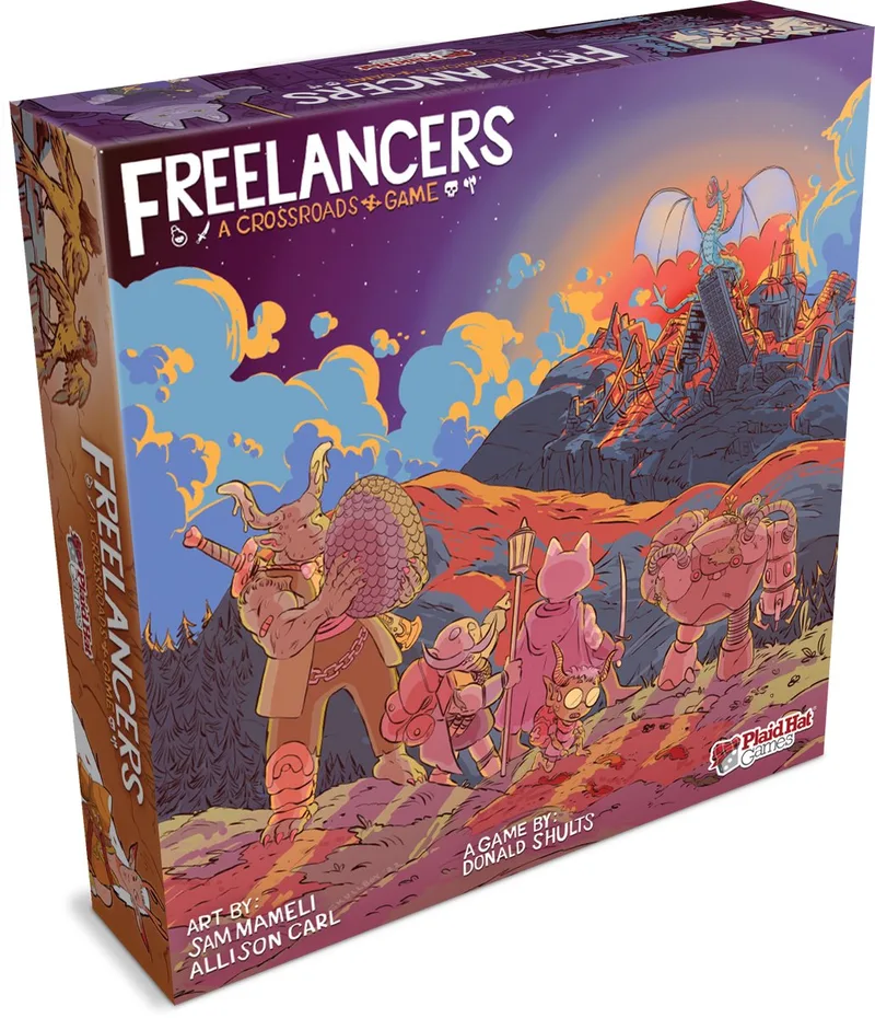 Freelancers - Bordspel - Engelstalig fra Plaid Hat Games – æske