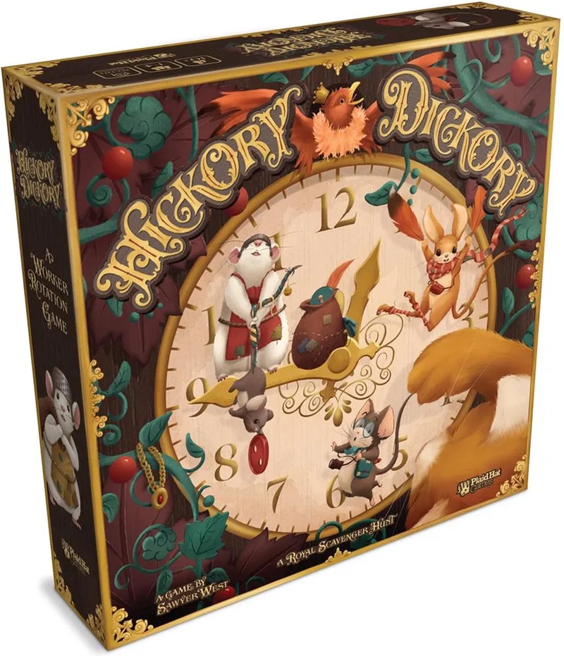 Hickory Dickory - Bordspel - 1 tot 4 Spelers - Engelstalig from Plaid Hat Games – box