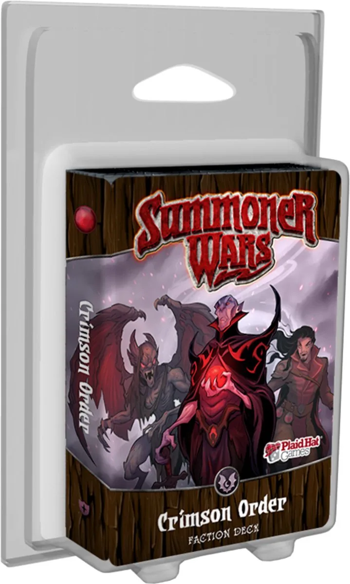 Summoner Wars: Crimson Order - Faction Deck - Uitbreiding - Kaartspel - Engelstalig - Plaid Hat Games from Plaid Hat Games – box