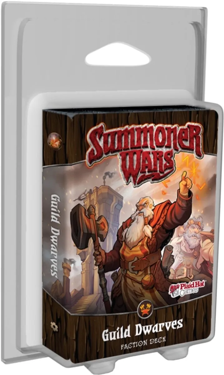 Summoner Wars: Guild Dwarves Faction Deck - Kaartspel - Uitbreiding - Engels de Plaid Hat Games – boîte