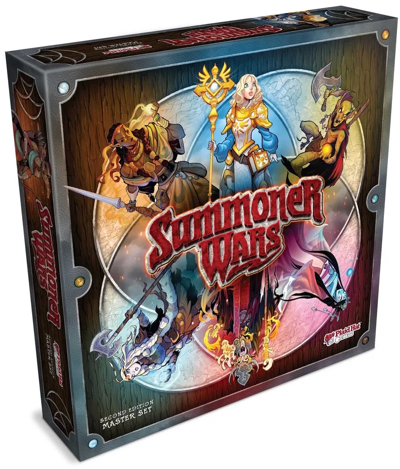 Summoner Wars: Master Set - Kaartspel - Basis Set - Engelstalig fra Plaid Hat Games – æske