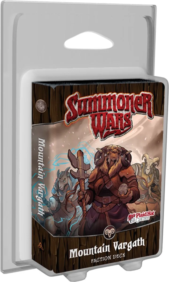 Summoner Wars: Mountain Vargath - Faction Deck - Uitbreiding - Kaartspel - Engelstalig - Plaid Hat Games fra Plaid Hat Games – æske