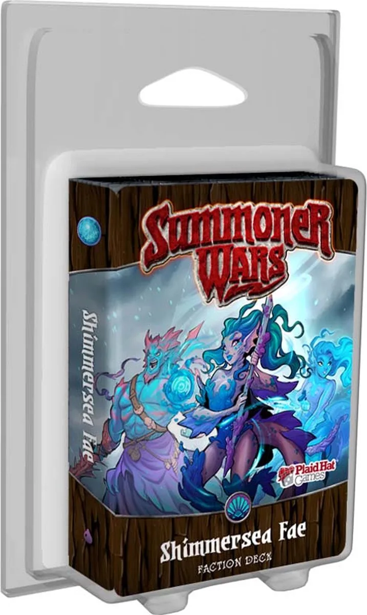 Summoner Wars: Shimmersea Fae - Faction Deck - Uitbreiding - Kaartspel - Engelstalig - Plaid Hat Games fra Plaid Hat Games – æske