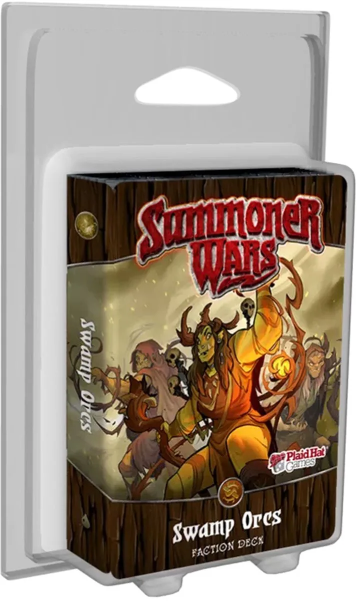 Summoner Wars: Swamp Orcs - Faction Deck - Uitbreiding - Kaartspel - Engelstalig - Plaid Hat Games fra Plaid Hat Games – æske