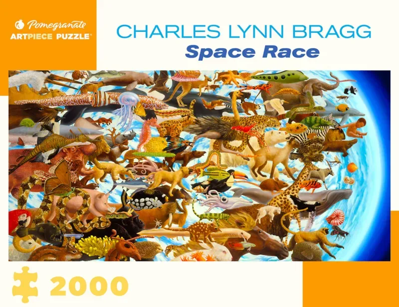 Puzzle Charles Lynn Bragg - Space Race - 2000 pièces from Pomegranate – box