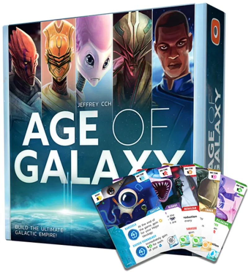Age of Galaxy - kaartspel - Engels van Portal Games – doos