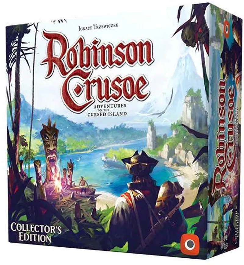 Asmodee Robinson Crusoe: Collector’s Edition Bordspel von Portal Games – Schachtel